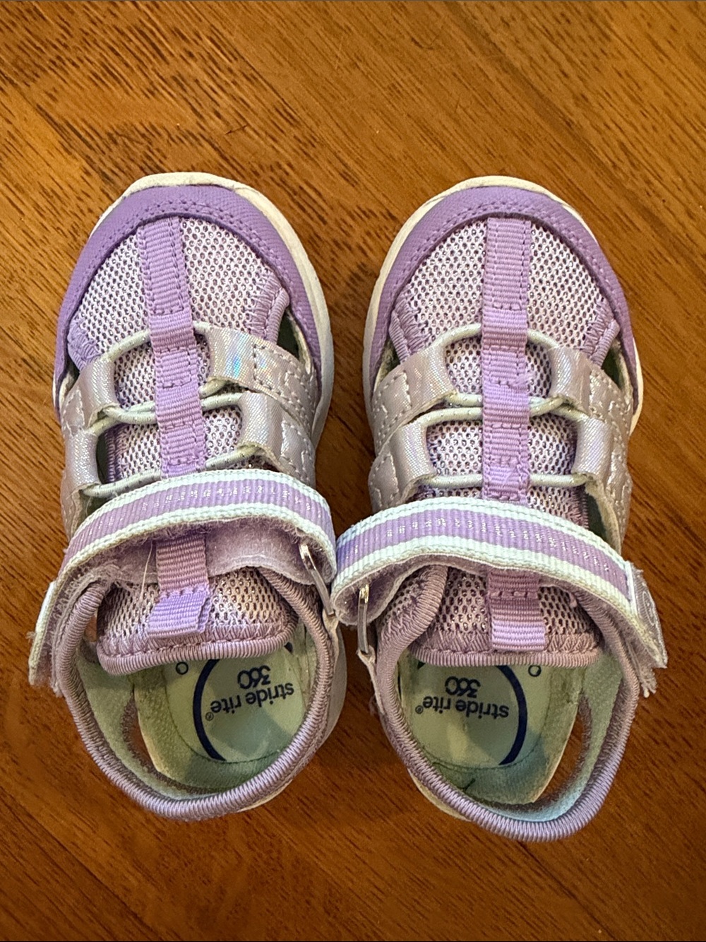 Toddler Lilac Mesh Athletic Sandals - Stride Rite